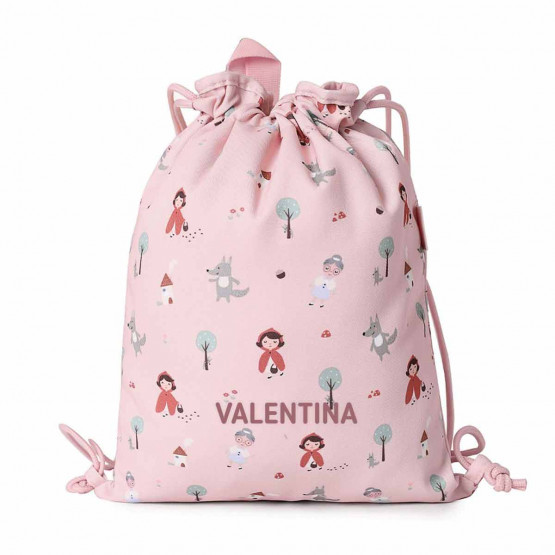 mochila saco caperucita