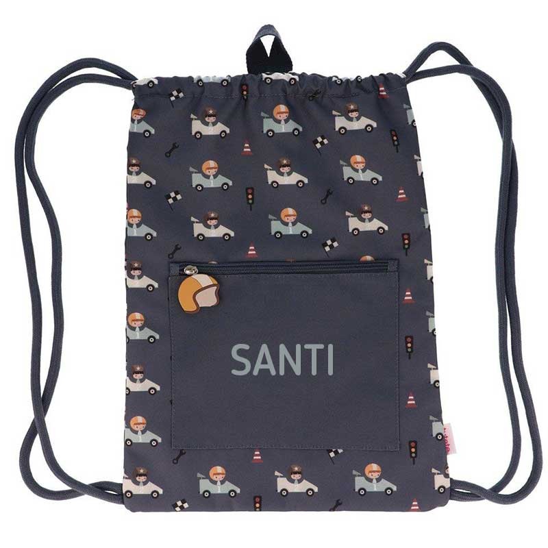 ⭐ Mochila saco personalizada INFANTIL ⭐ mapache