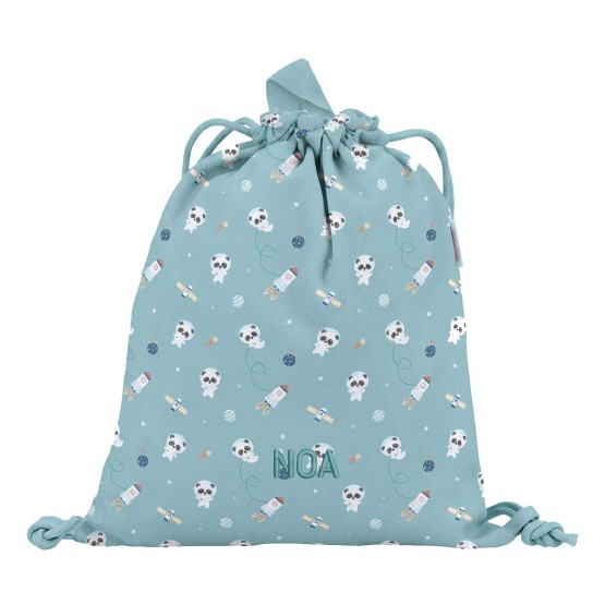 mochila saco pandas