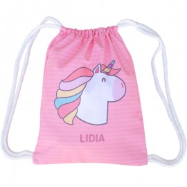 Mochila saco unicornio