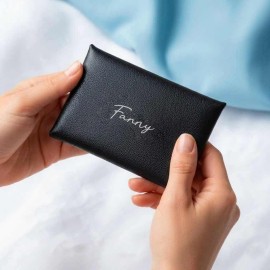 cartera negra personalizada