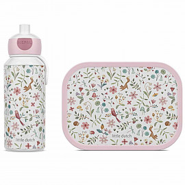 pack de fiambrera y botella fairy