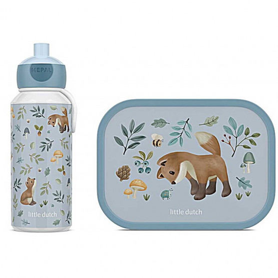 pack fiambrera y botella forest