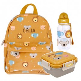 Mochila infantil coches vintage