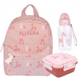 Mochila escolar erizo