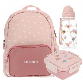 pack mochila bichitos