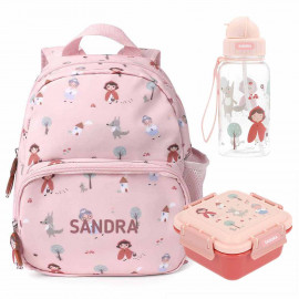 pack escolar caperucita