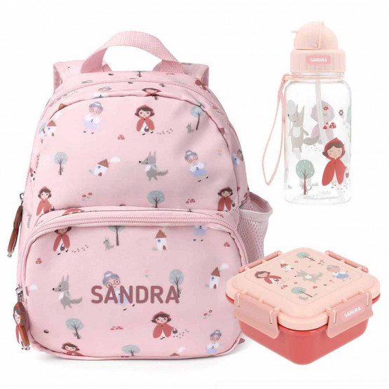 pack escolar caperucita