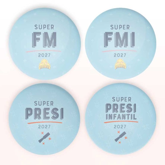 pack chapas cargos falleros