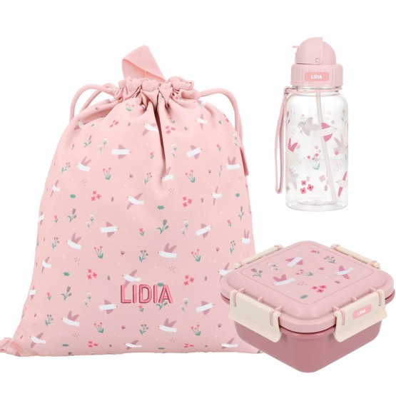 pack infantil mochila saco