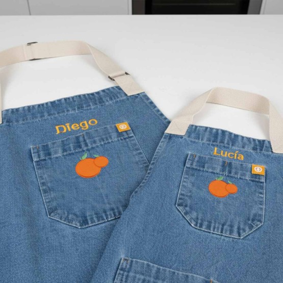 delantales para ni&ntilde;os y adultos