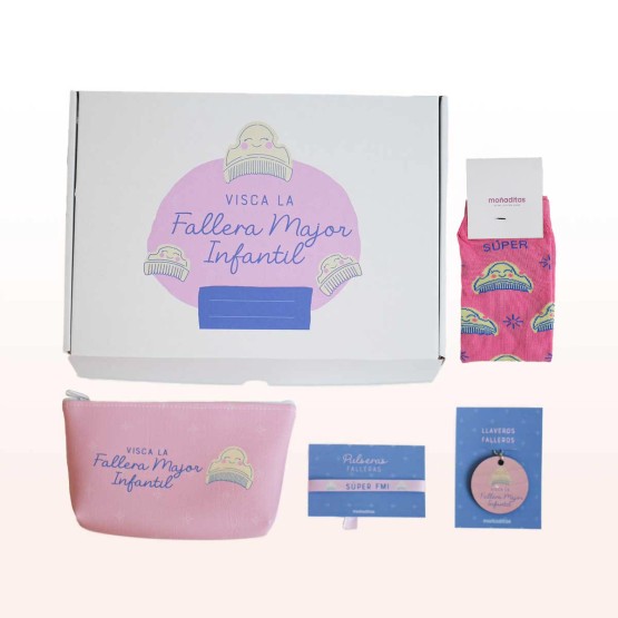 pack regalo fallera mayor infantil