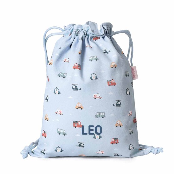 mochila saco coches