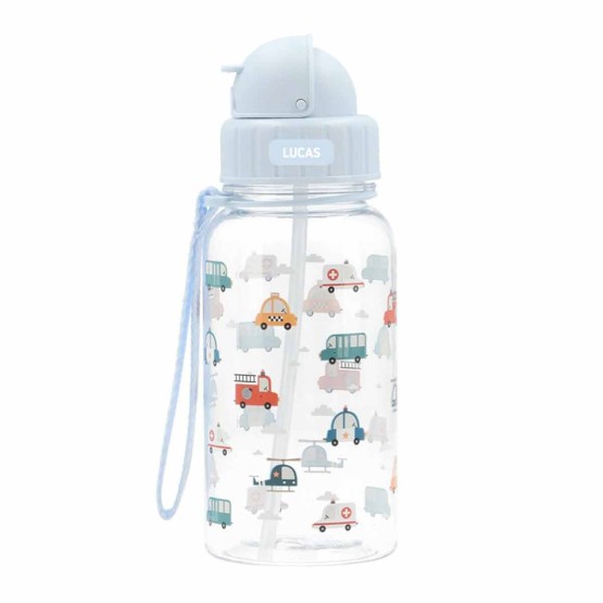 botella agua coches