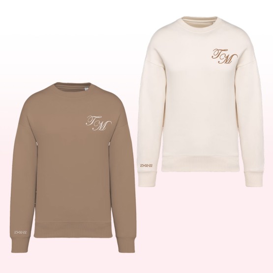 sudaderas parejas iniciales 