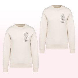 sudaderas bordadas retrato