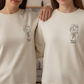 sudaderas parejas foto