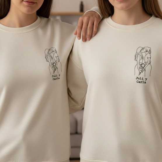 sudaderas parejas foto