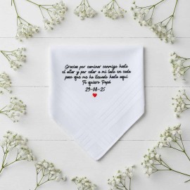 pañuelo padre de la novia