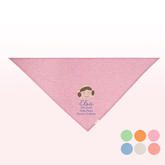 pañuelo carita fallera