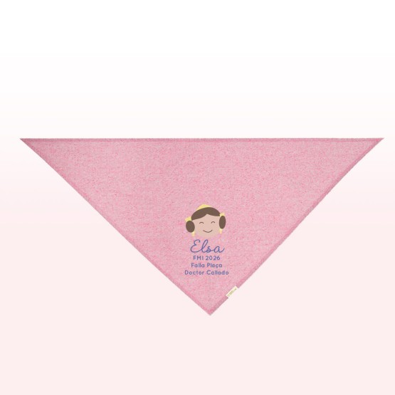 pañuelo carita fallera