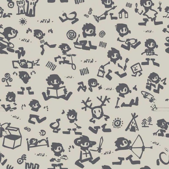 papel pintado divertido