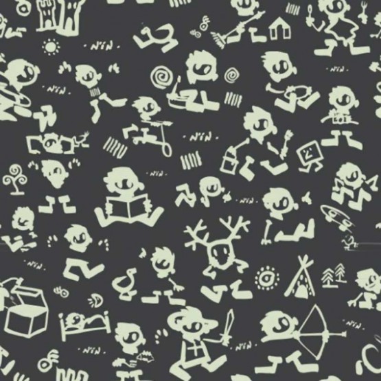 papel para paredes infantil