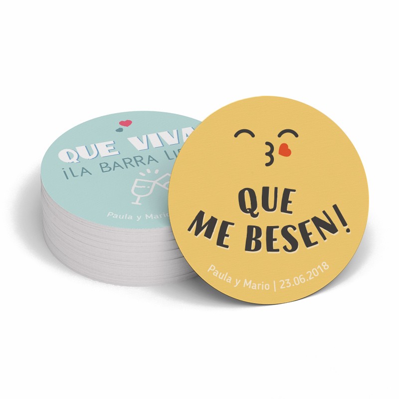 Pegatinas para Bodas ▷ PERSONALIZADAS ◁