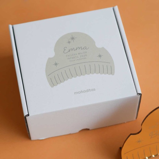 packaging peineta fallera mayor