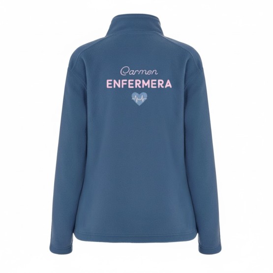 chaqueta polar enfermera