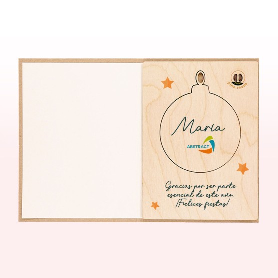 postal navidad personalizada empresa