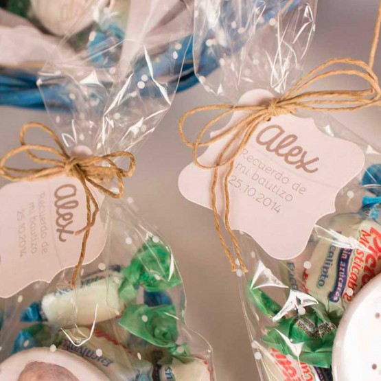 caramelos personalizados bautizo