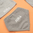 babero personalizado con nombre