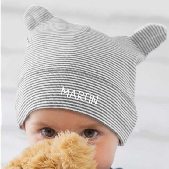 gorro bebe personalizado