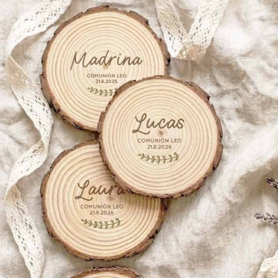 posavasos madera personalizado