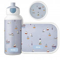fiambrera y botella personalizada barcos