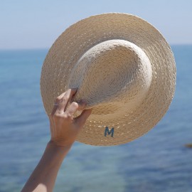 sombrero personalizado inicial