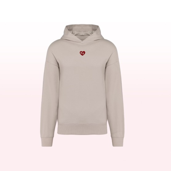 sudadera corazon personalizada