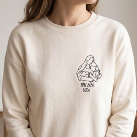 sudadera retrato mama