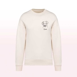 sudadera mascota personalizada silueta