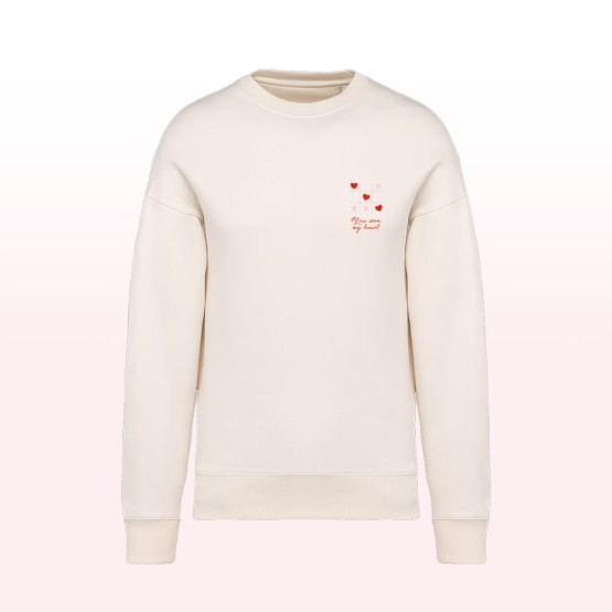 sudadera you won my heart