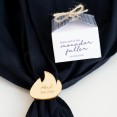 sujeta pañuelos llama personalizado