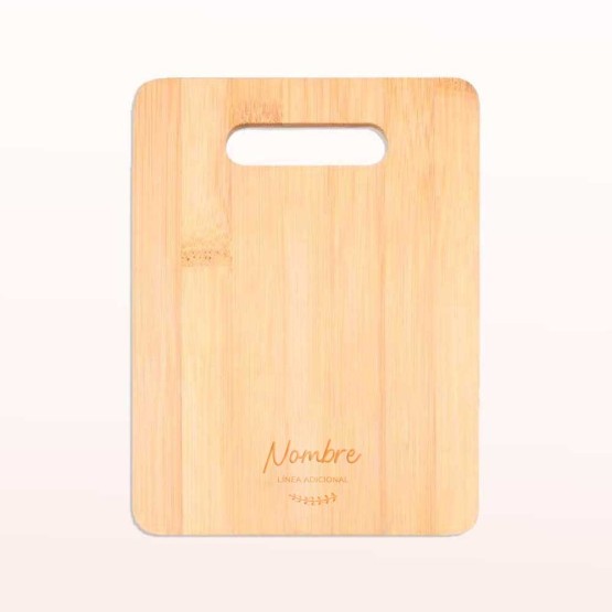 tabla de madera personalizada