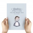 tarjeta felicitación Fallera Mayor personalizada