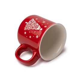 taza navidad roja