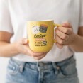 Taza "contigo alrededor"