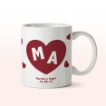 taza personalizada corazon
