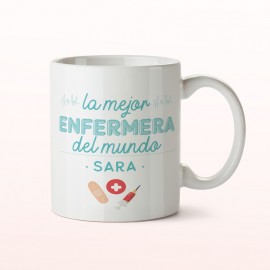 taza enfermera personalizada