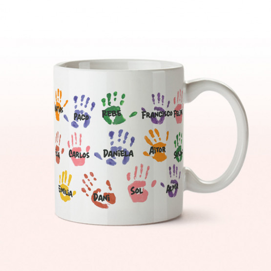 taza manos alumnos