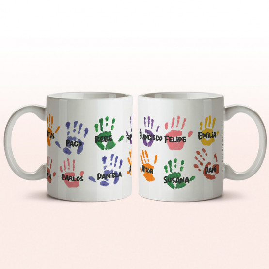 taza manos alumnos